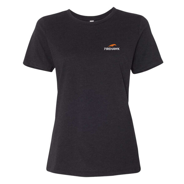 Printed Firehawk Aerospace - Women’s Relaxed Fit Heather CVC Tee Thumbnail